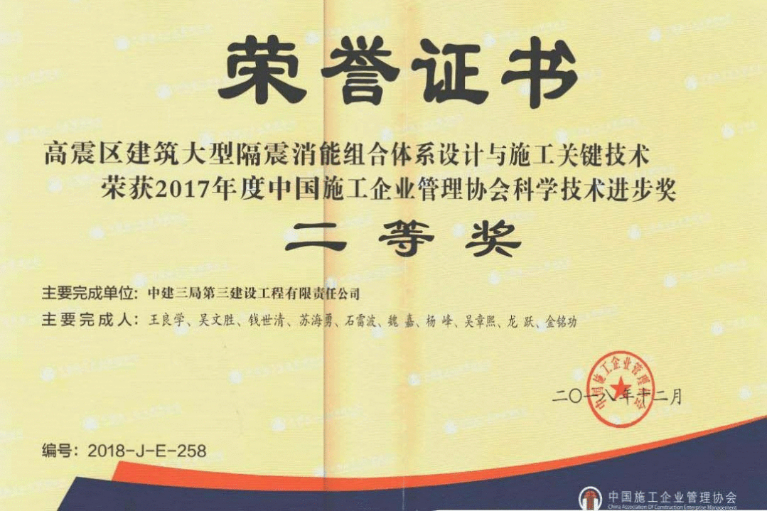 2.14 中建三局三公司再获1项华夏建设科学技术奖！11.gif