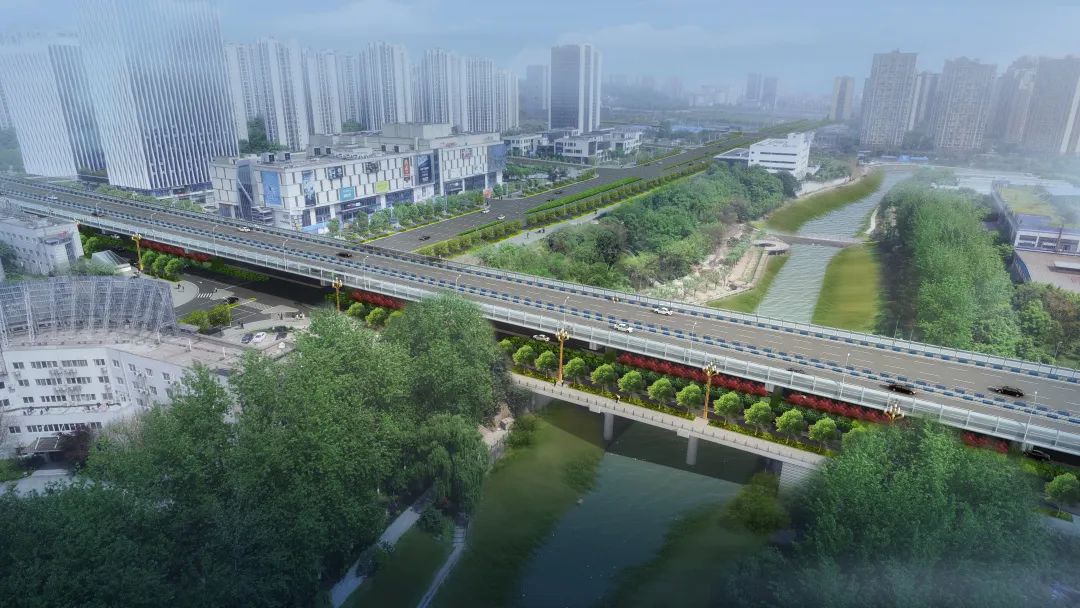 2.22 重庆茶惠大道(一标段)工程首片预制箱梁完成架设5.jpg 2.22 重庆茶惠大道(一标段)工程首片预制箱梁完成架设5.jpg