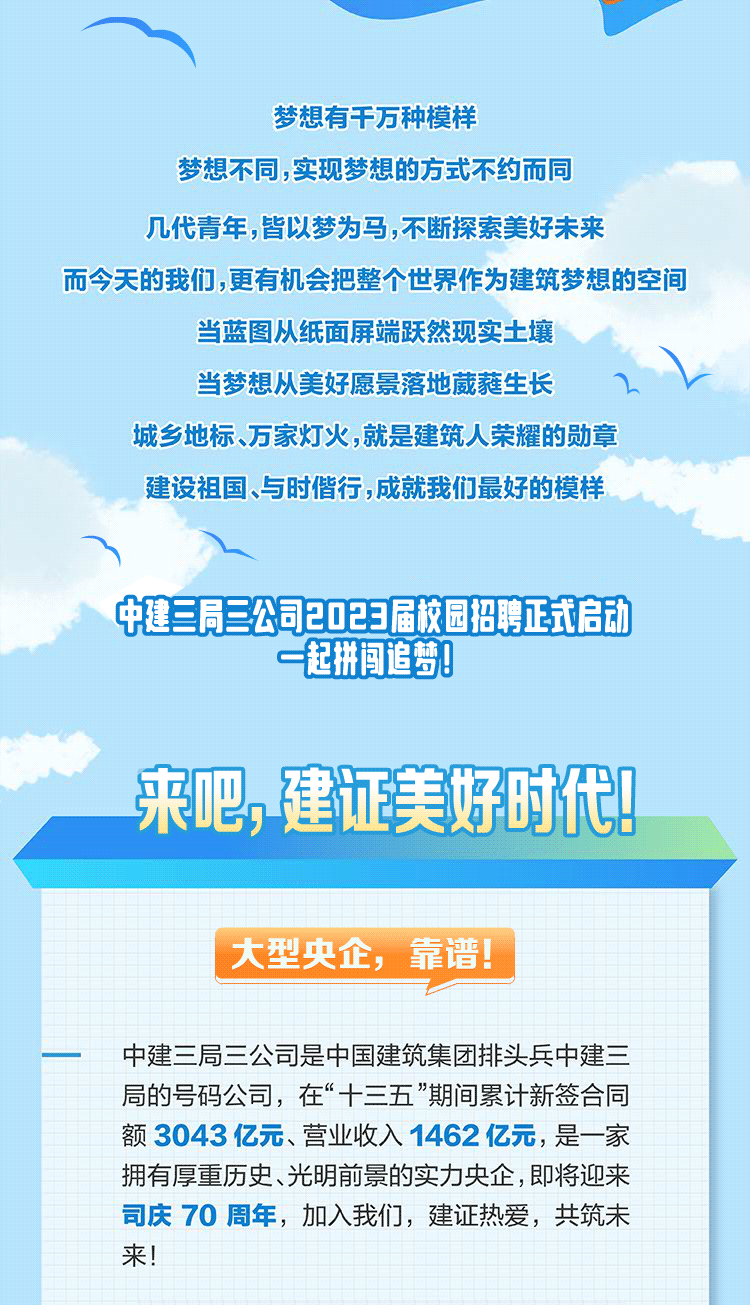 9.2 建证美好，与你同行！中建三局三公司2023届校园招聘全面启动！2.gif